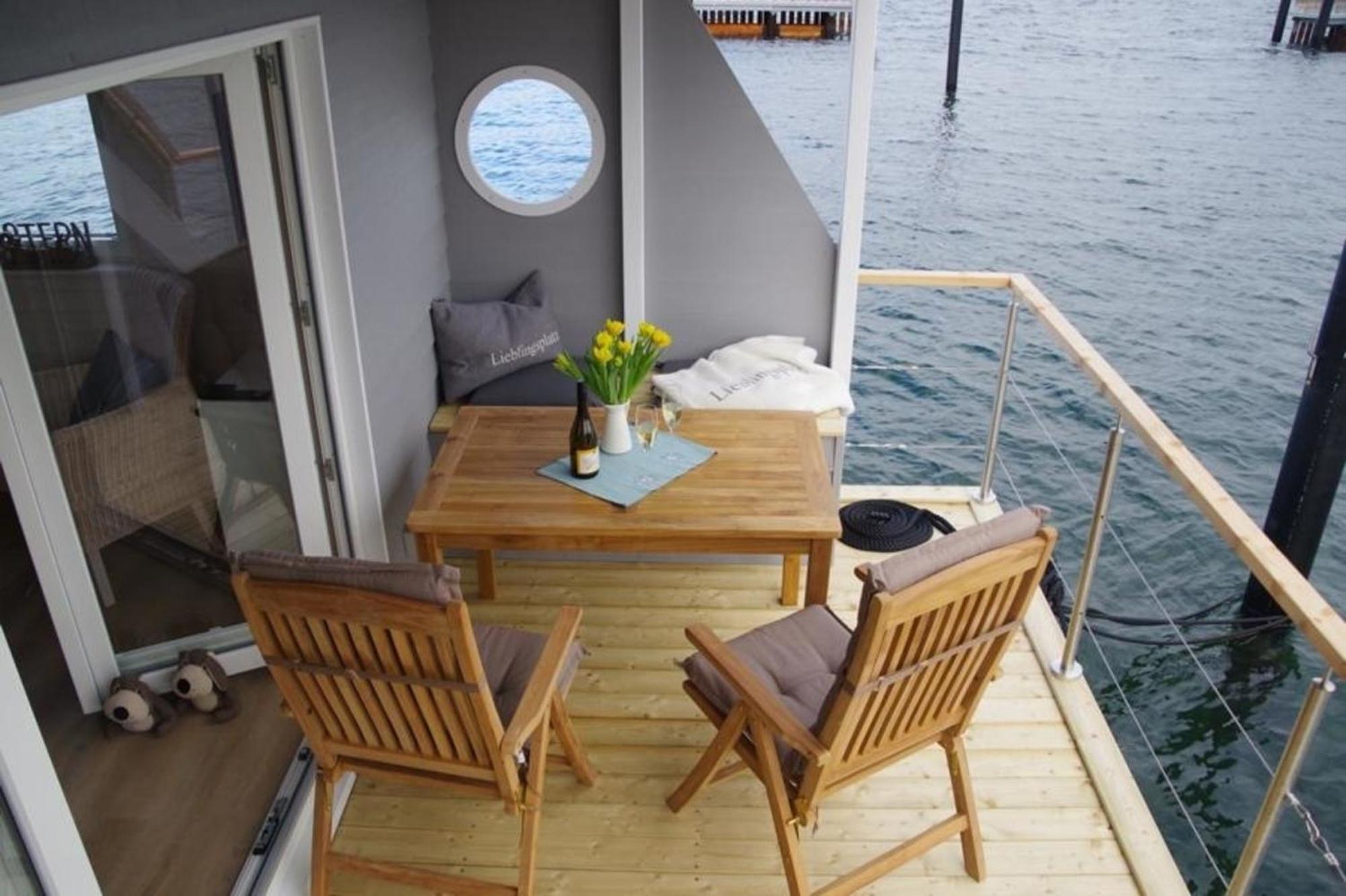 Hausboot Liliput Hotell Stralsund Exteriör bild