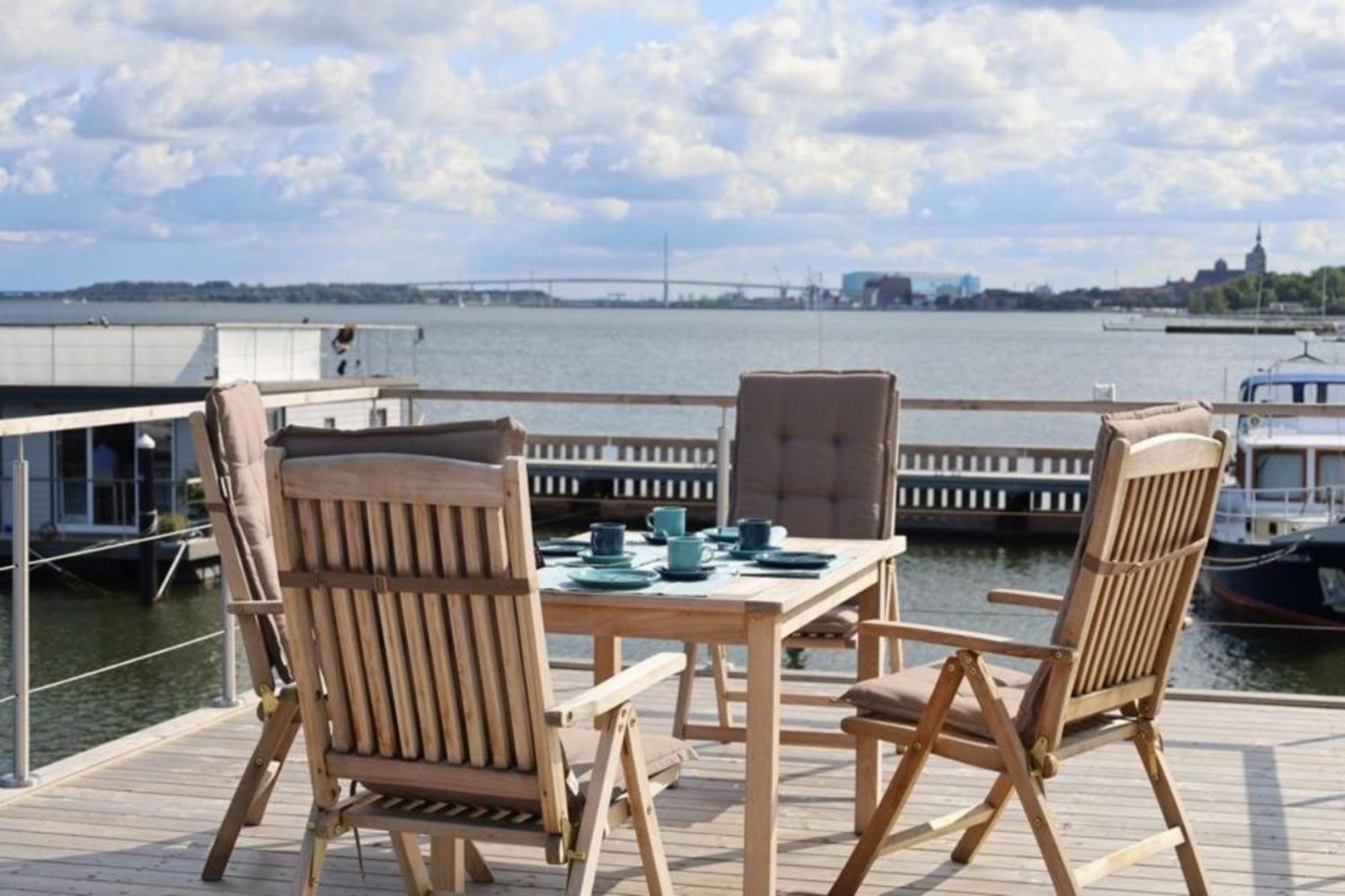 Hausboot Liliput Hotell Stralsund Exteriör bild