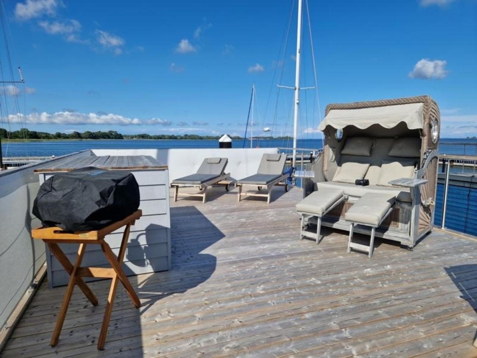 Hausboot Liliput Hotell Stralsund Exteriör bild